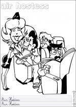 coloriage-hotesse-1